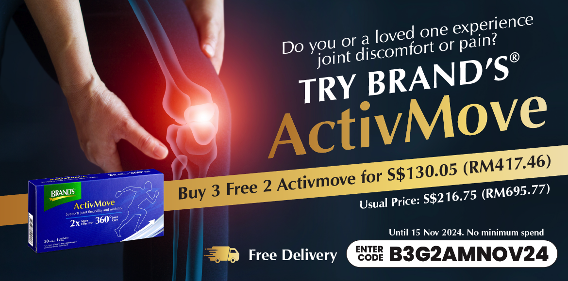 Buy 3 Get 2 ActivMove 30 Tablets + Free Delivery. With No Min Spend.